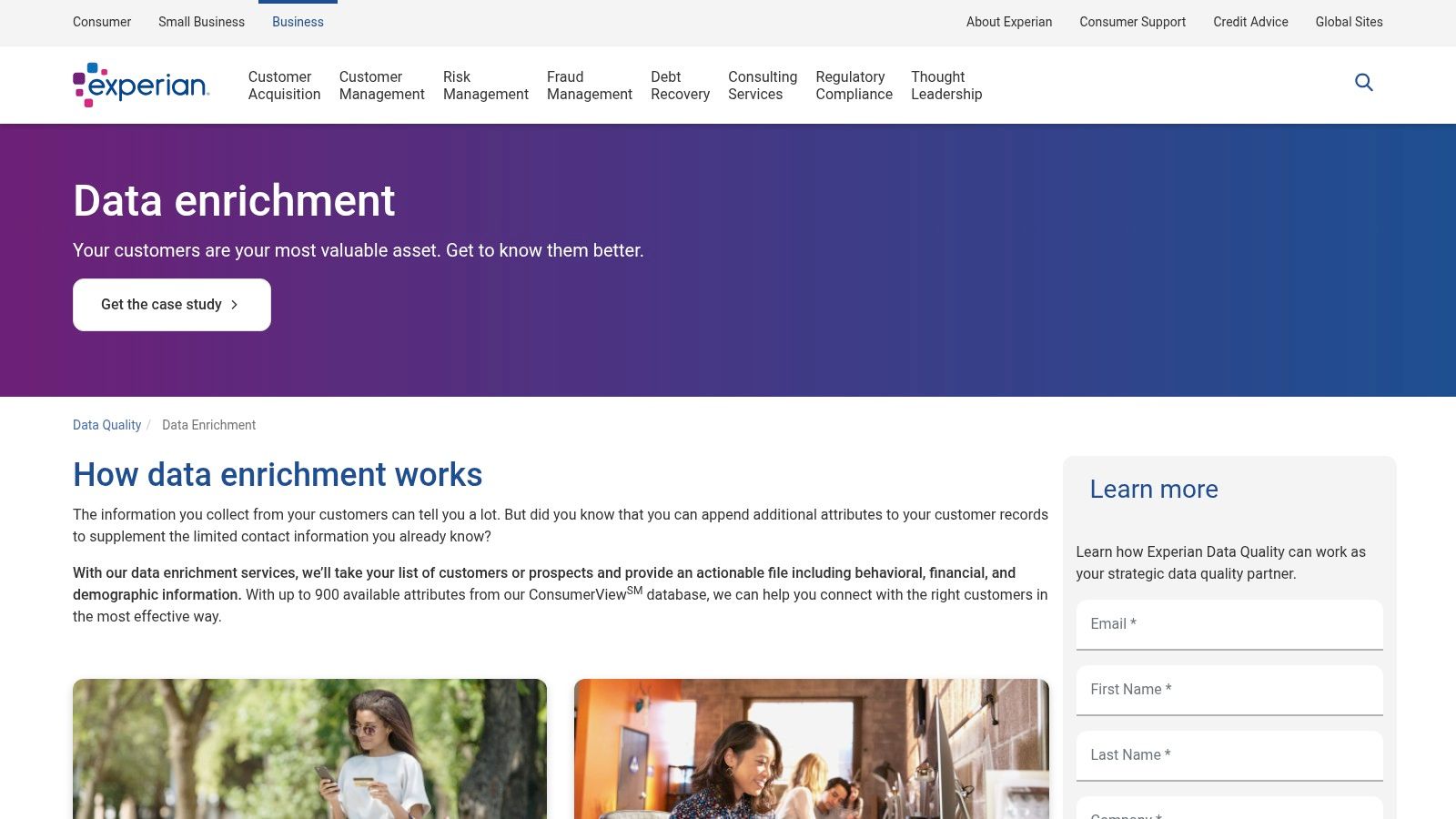 Experian Data Quality (Aperture/Data Enrichment)