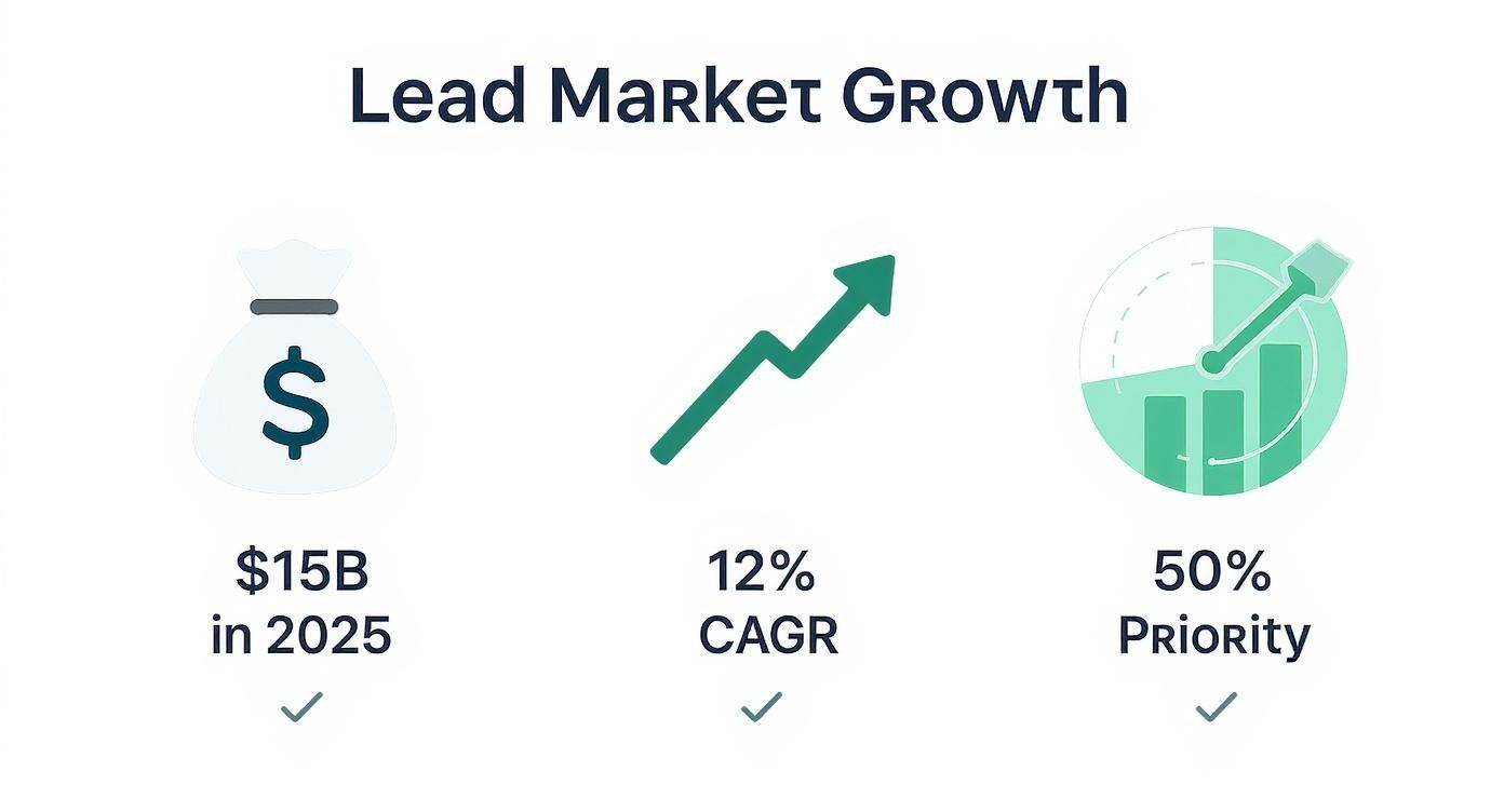 Infographic about lead capture forms